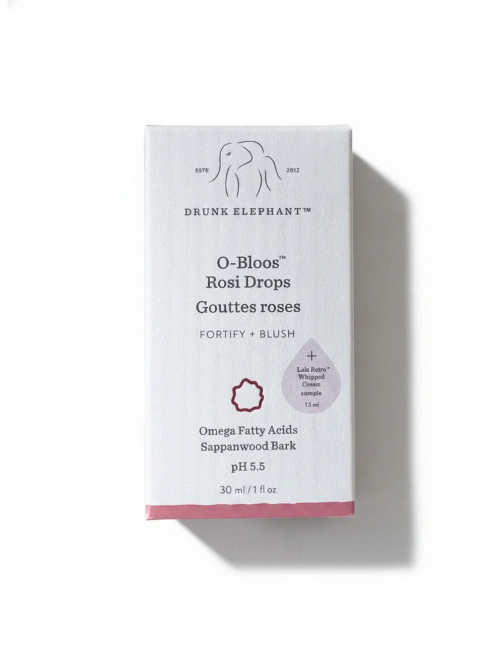 Drunk Elephant O-Bloos Rosi Drops Blush 30ml 1 oz NEW